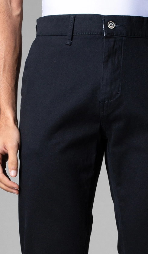 Calça Sarja Bolso Faca com Stretch
