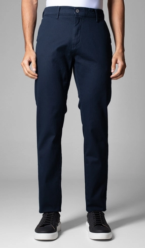Calça Sarja Bolso Faca com Stretch