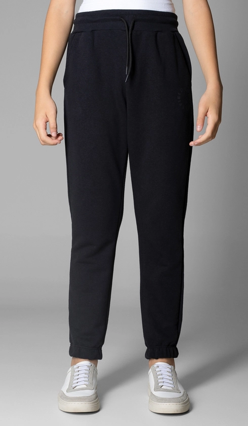 Calça Moletom Elástico Na Barra