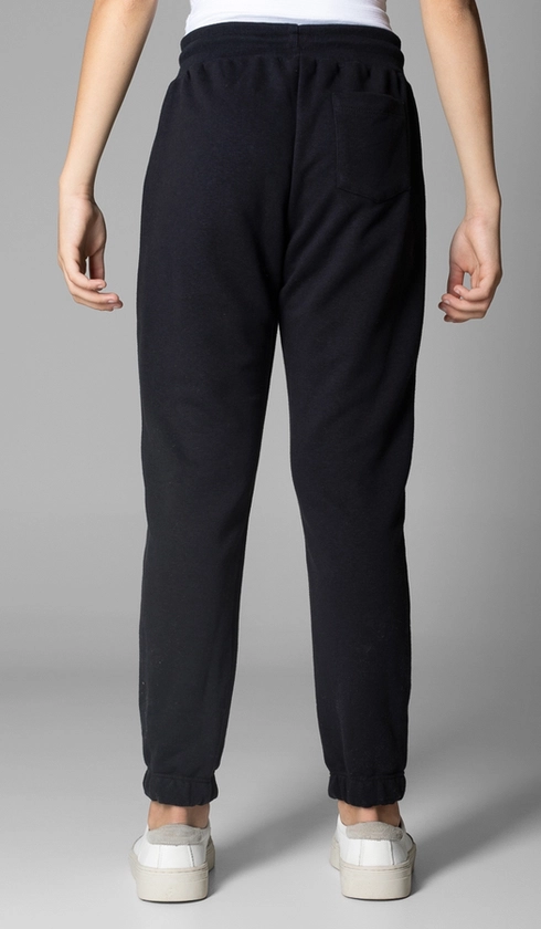 Calça Moletom Elástico Na Barra