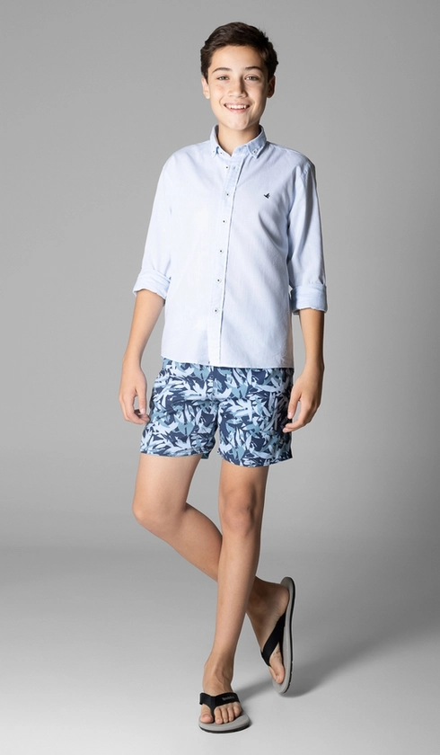 Shorts Dupla Face Liso/estampado