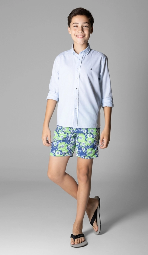 Shorts Dupla Face Liso/estampado