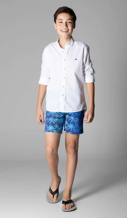 Shorts Dupla Face Liso/estampado