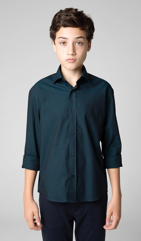 Camisa Social Fil a Fil