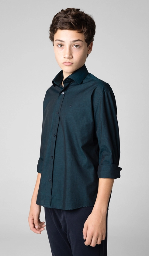 Camisa Social Fil a Fil