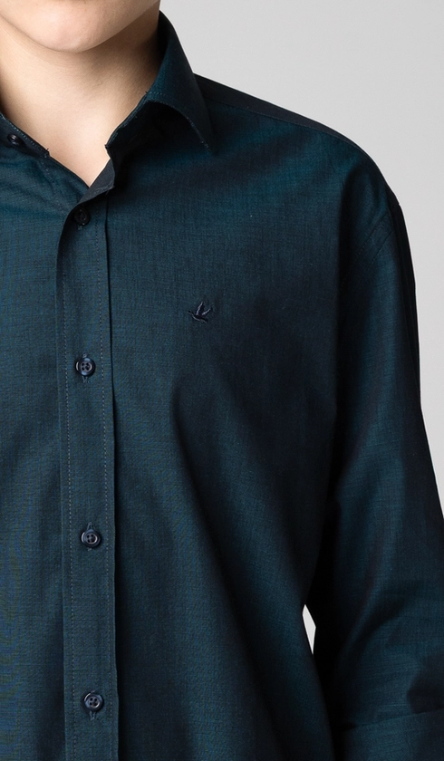 Camisa Social Fil a Fil