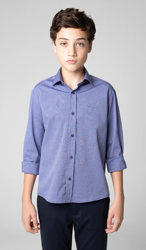 Camisa Social Fil a Fil