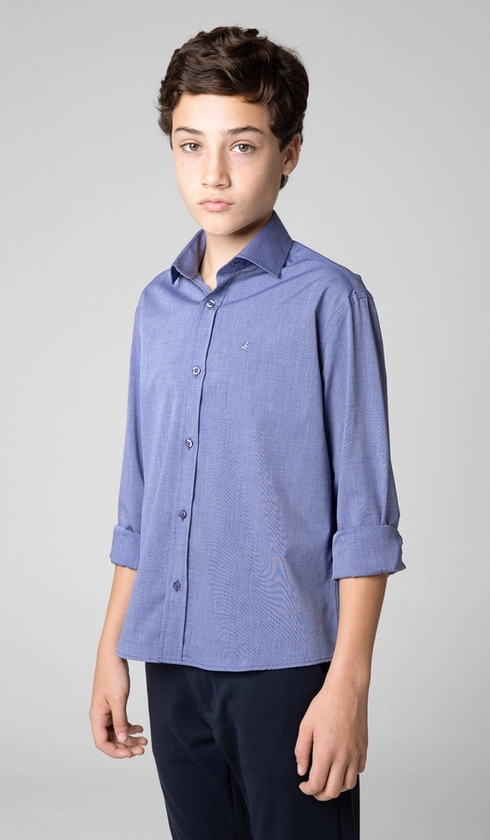 Camisa Social Fil a Fil