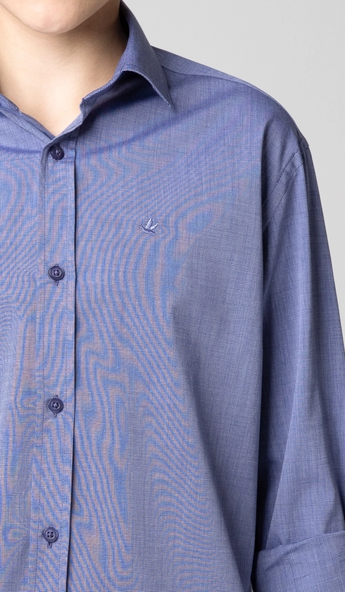 Camisa Social Fil a Fil