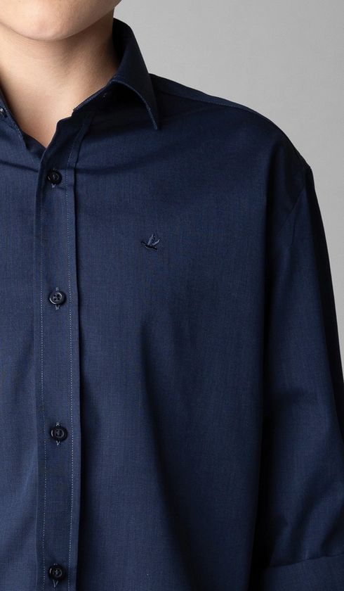 Camisa Social Fil a Fil