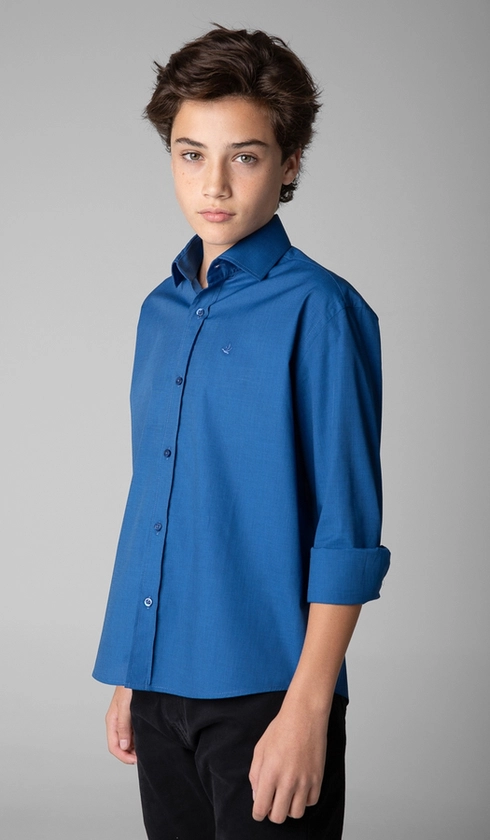 Camisa Social Fil a Fil