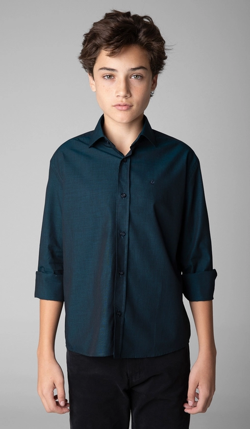 Camisa Social Fil a Fil
