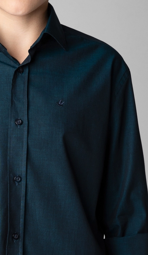 Camisa Social Fil a Fil
