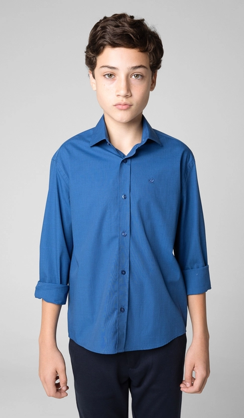 Camisa Social Fil a Fil