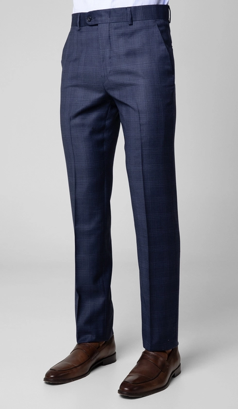 Terno Xadrez Slim Gola de Bico Gold