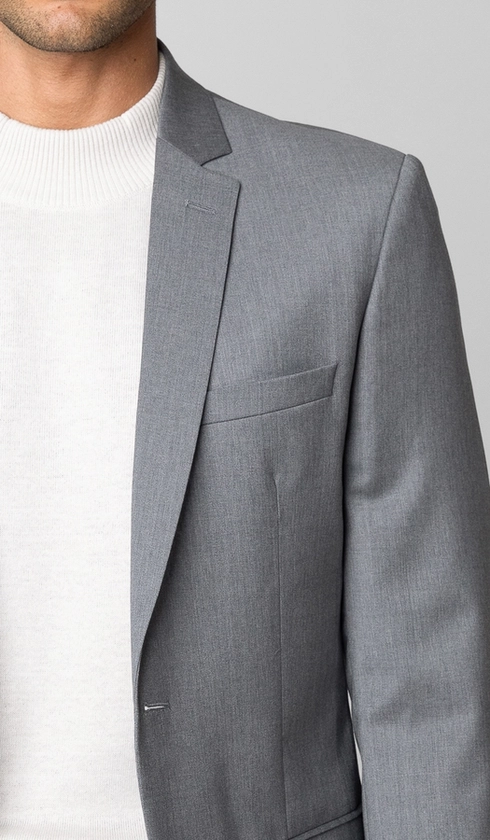 Terno Marzotto Liso Super Slim