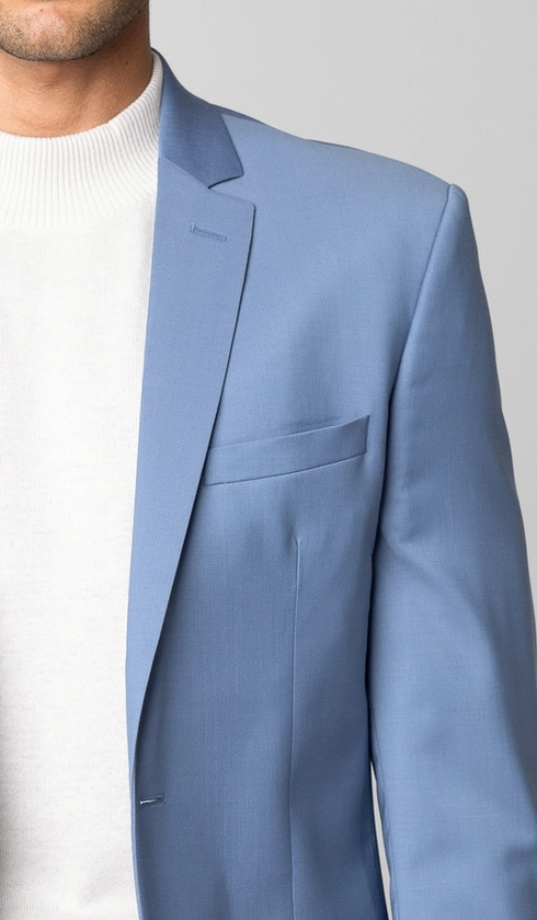 Terno Marzotto Liso Super Slim