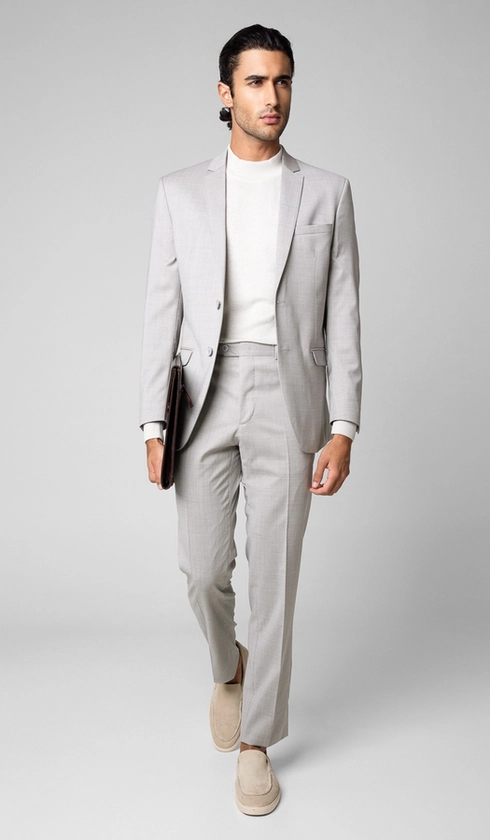 Terno Marzotto Liso Super Slim