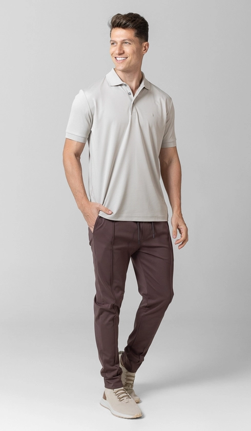 Calça Malha Performance Bolso Faca