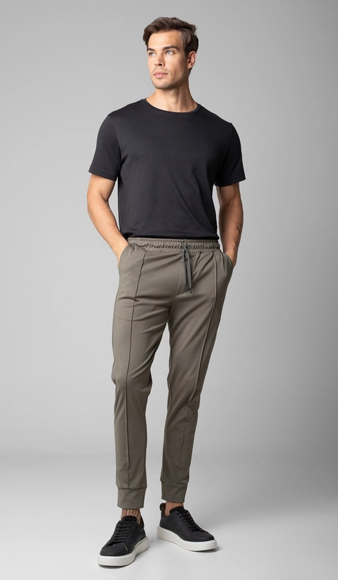 Calça Malha Performace Bolso Faca