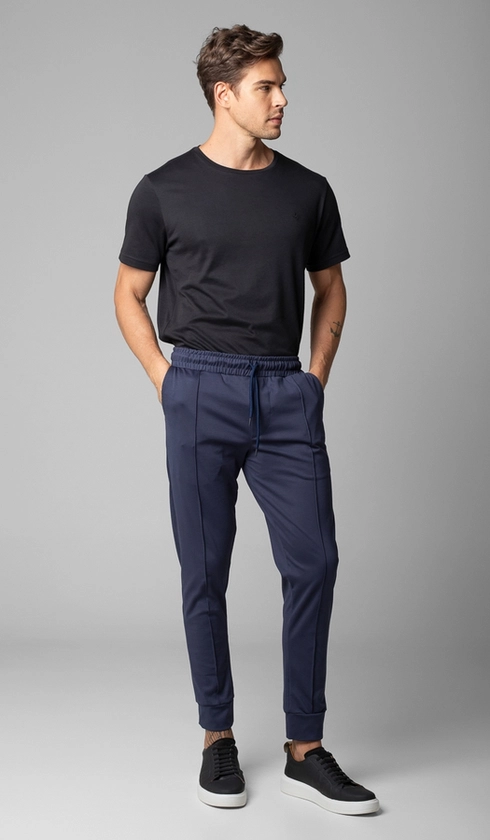 Calça Malha Performace Bolso Faca