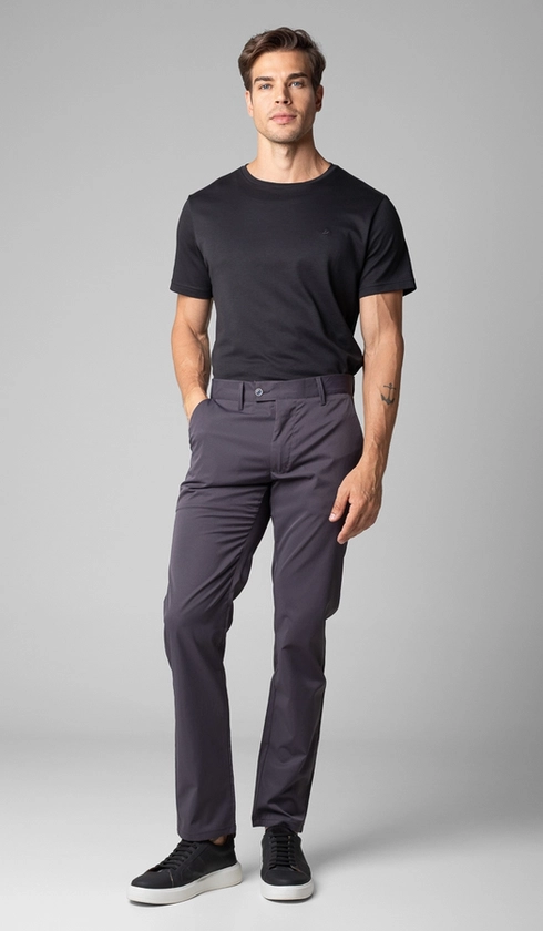 Calça Sarja Compact Flex Bolso Faca
