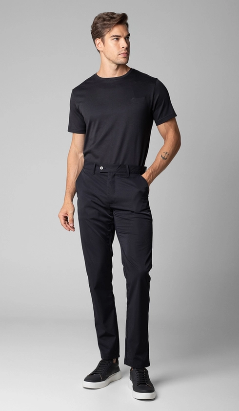 Calça Sarja Compact Flex Bolso Faca