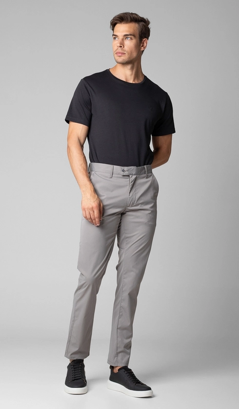 Calça Sarja Compact Flex Bolso Faca