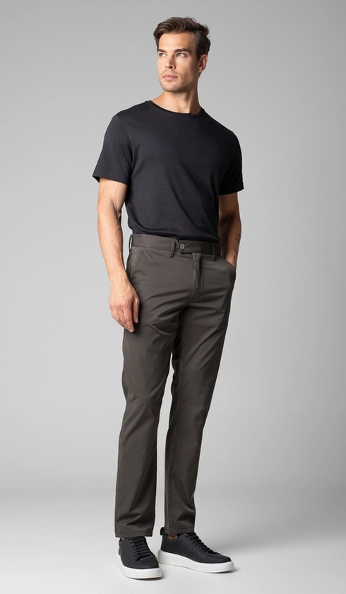 Calça Sarja Compact Flex Bolso Faca