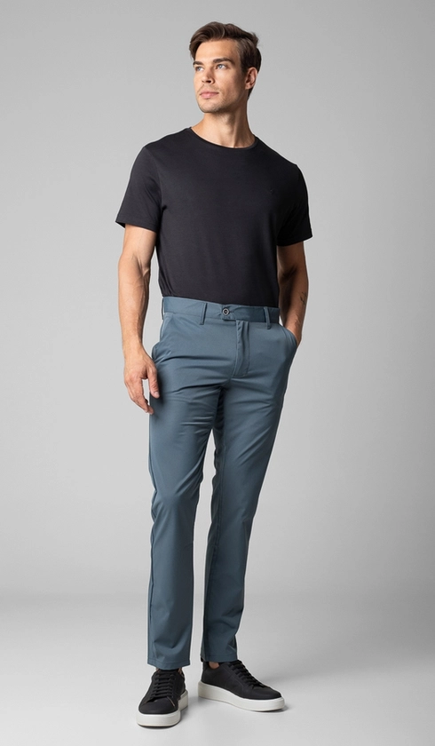 Calça Sarja Compact Flex Bolso Faca