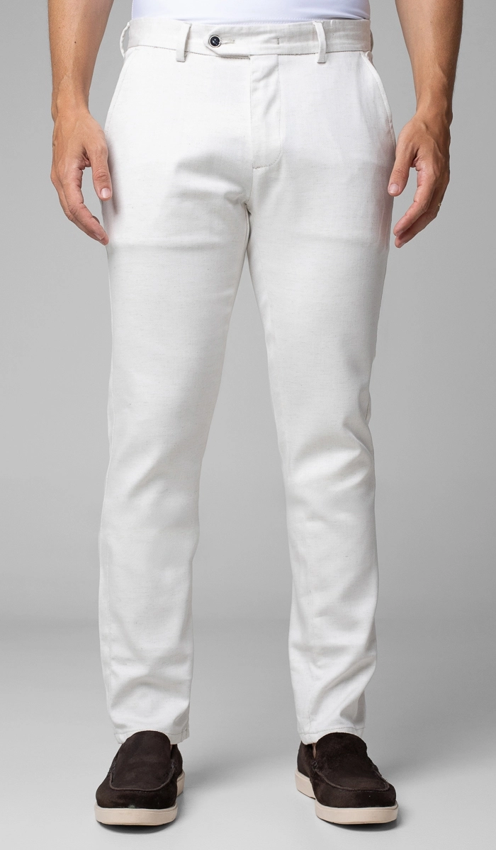 Calça Liocel /Linho Bolso Faca — Brooksfield