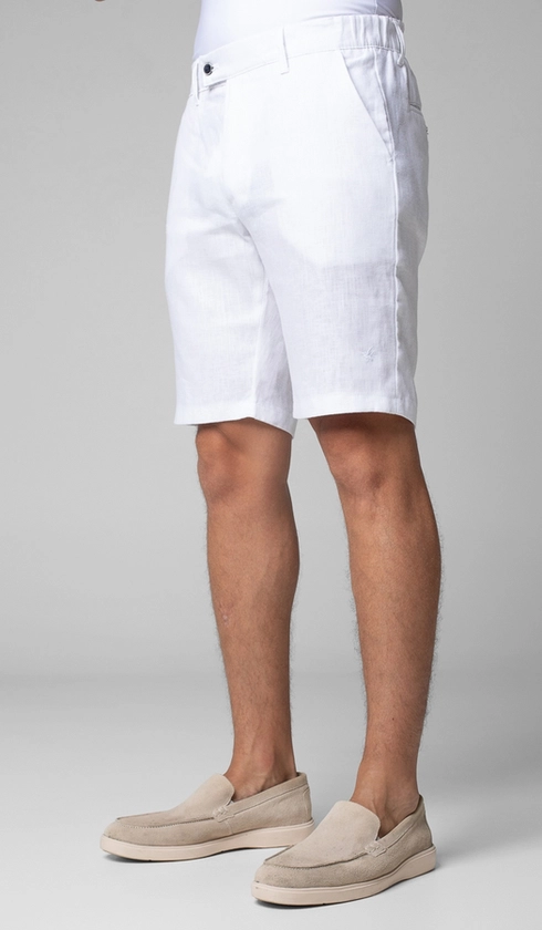 Bermuda Linho Bolso Faca