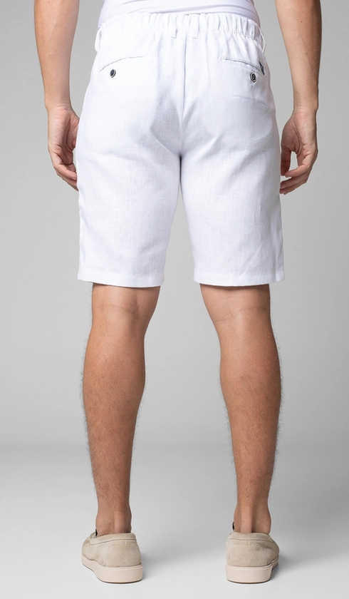 Bermuda Linho Bolso Faca