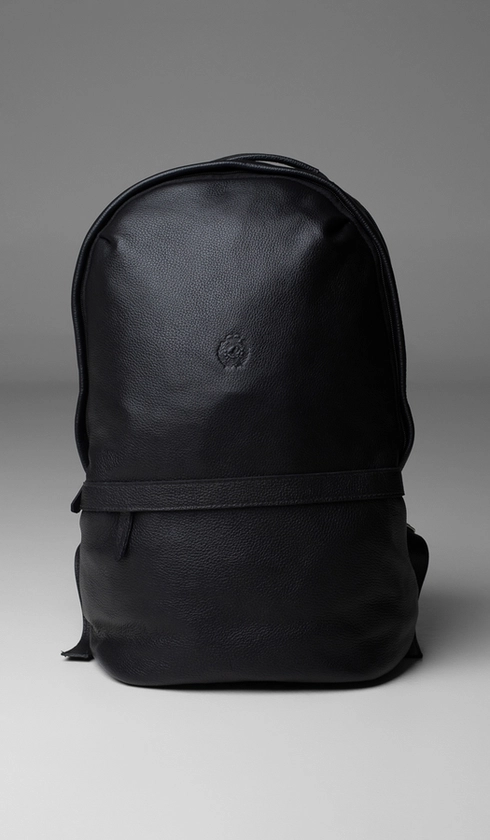 Mochila Couro com Bolso