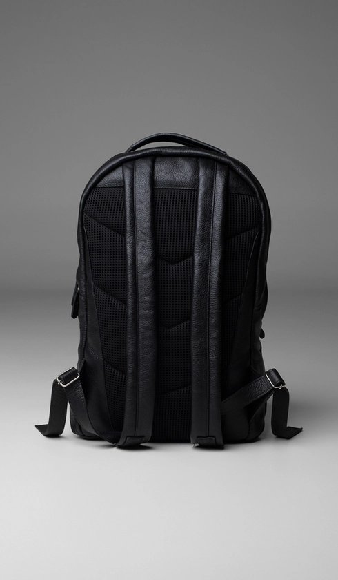 Mochila Couro com Bolso