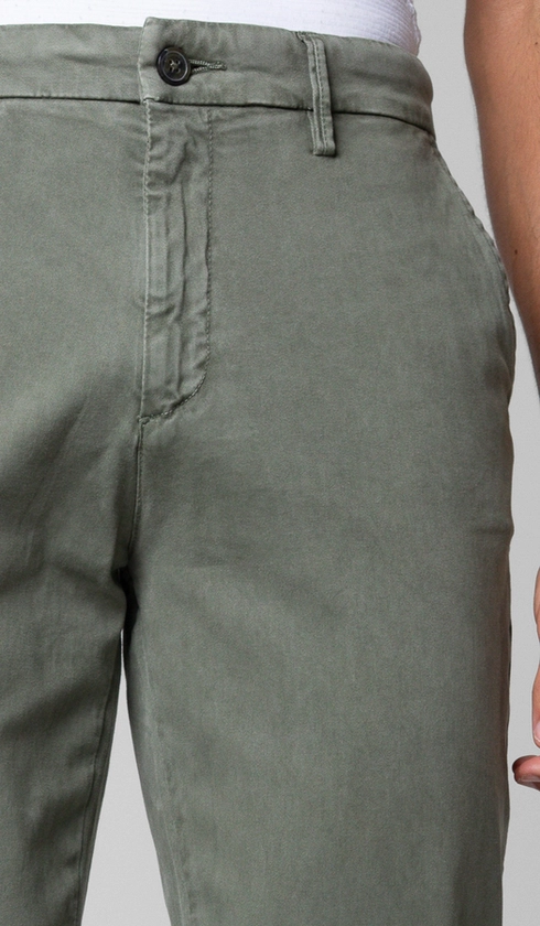 Calça Chino Bolso Faca Importada