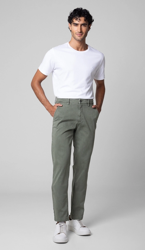 Calça Chino Bolso Faca Importada