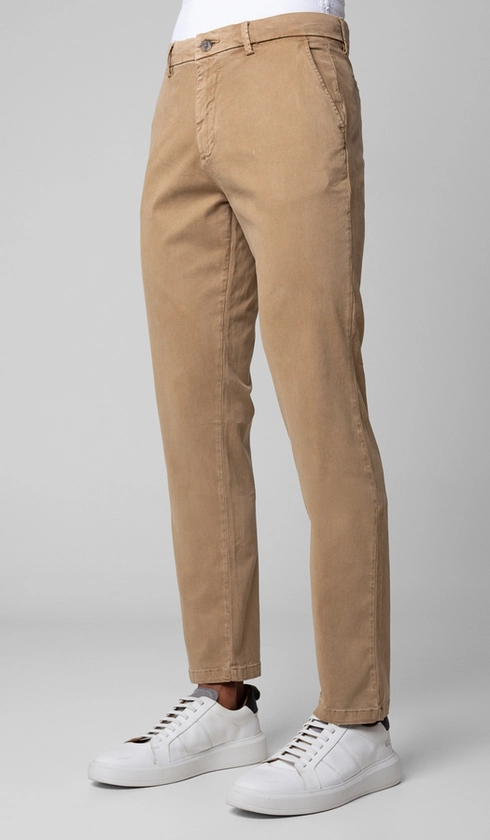 Calça Chino Bolso Faca Importada