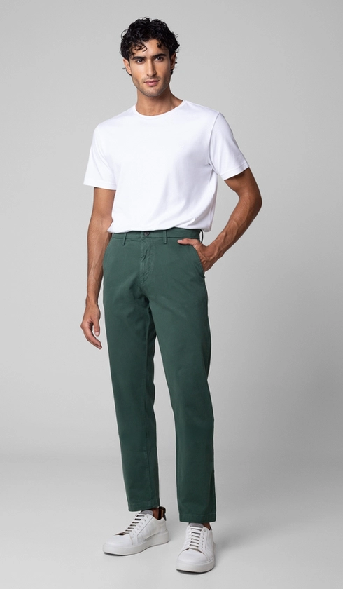 Calça Chino Bolso Faca Importada