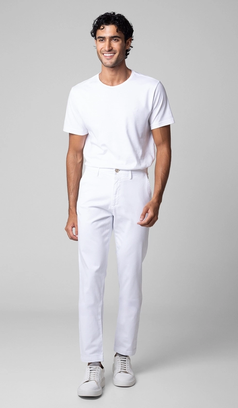 Calça Chino Bolso Faca Importada