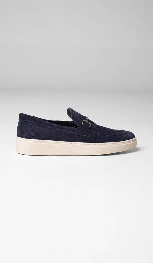 Sapato Mocassim com Gravata Metal
