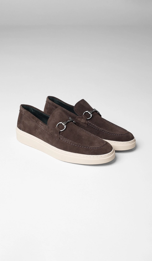 Sapato Mocassim com Gravata Metal