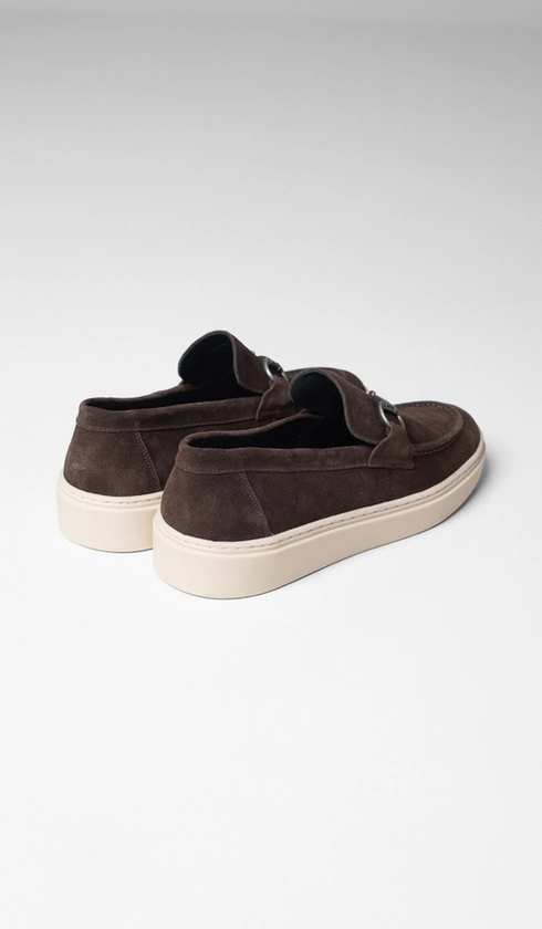 Sapato Mocassim com Gravata Metal