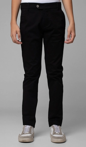Calça Bolso Faca Sarja Acetinada