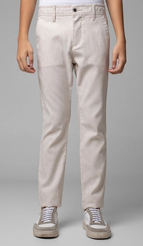 Calça Linho Misto Bolso Faca