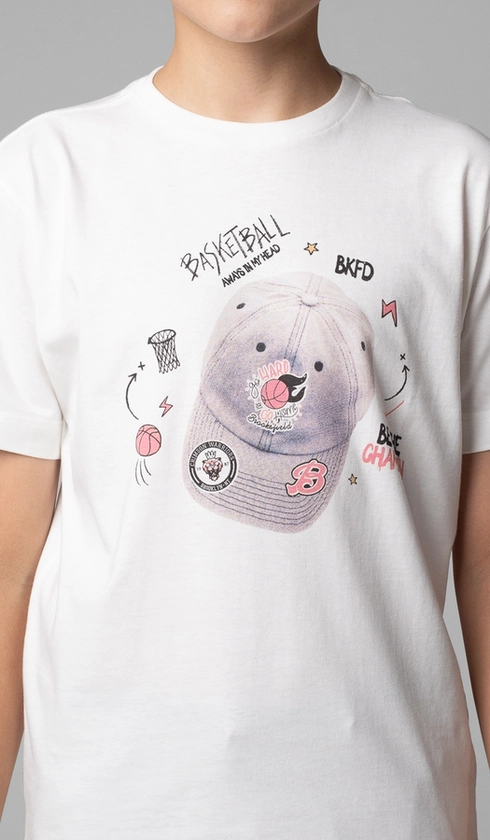 T-Shirt Gola Careca Basket Cap