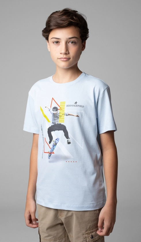 T-Shirt Gola Careca Brooks Skate