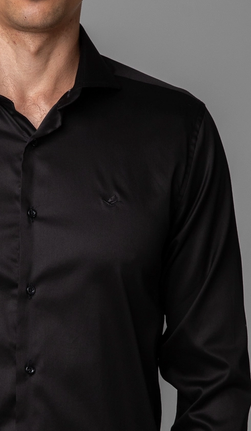 Camisa Manga Longa Slim Stretch