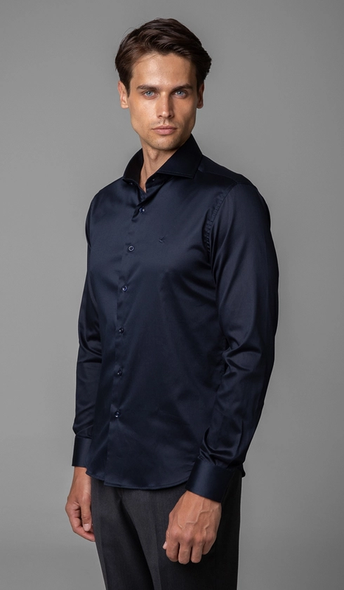 Camisa Manga Longa Slim Stretch