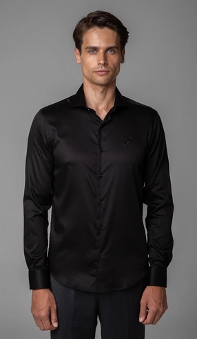 Camisa Manga Longa Slim Stretch